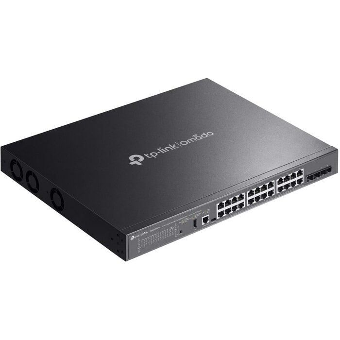 TP-Link TP-Link Omada SG5428XMPP 24-Poorts 2.5G Managed PoE++ Switch met 4x 10G SFP+ Uplinks