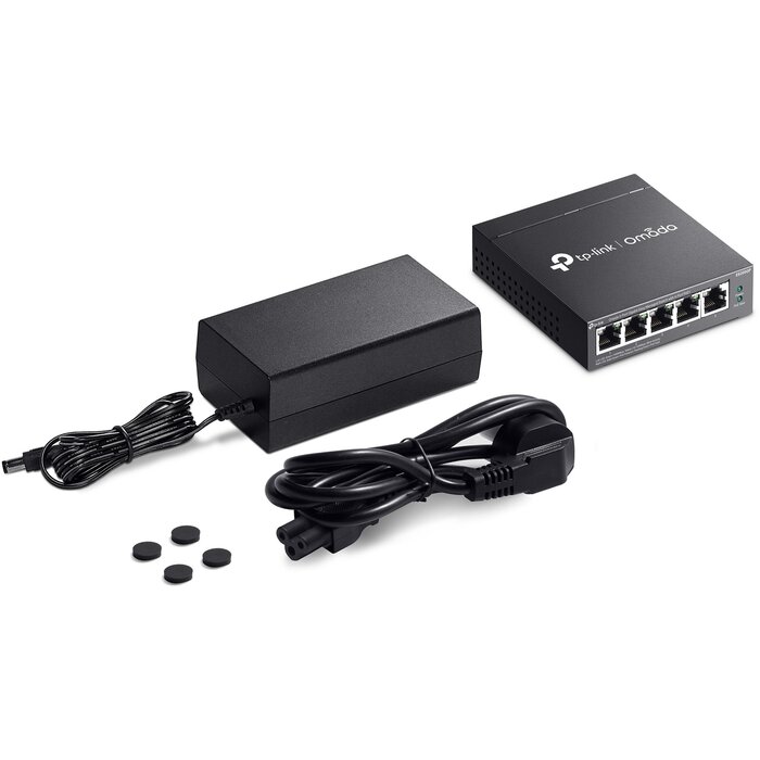 TP-Link TP-Link ES205GP - 5-Poorts Gigabit Easy Smart Switch met 4x PoE+ (65W)