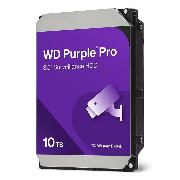Western Digital Western Digital Purple Pro 10TB Smart Video HDD 7200RPM (WD102PURP)