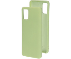 Mobiparts Mobiparts Galaxy A51 Silicone Cover Pistachegroen