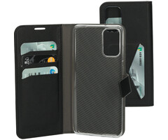 Mobiparts Mobiparts Classic Wallet Case S20 Plus Zwart