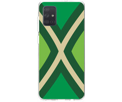 Achterhoekse vlag Casetastic Samsung Galaxy A71 (2020) Softcover Achterhoekse Vlag