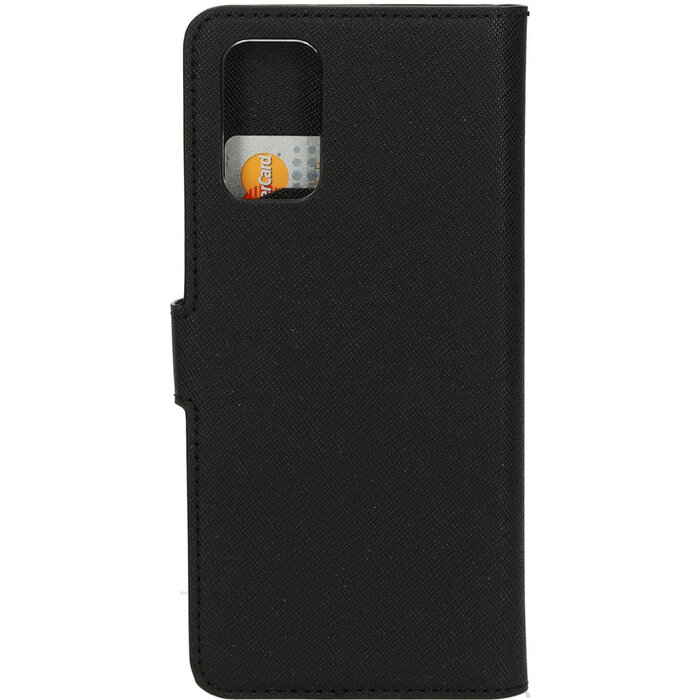 Mobiparts Mobiparts Saffiano Wallet Case Samsung S20 Plus Zwart (MP-106600)
