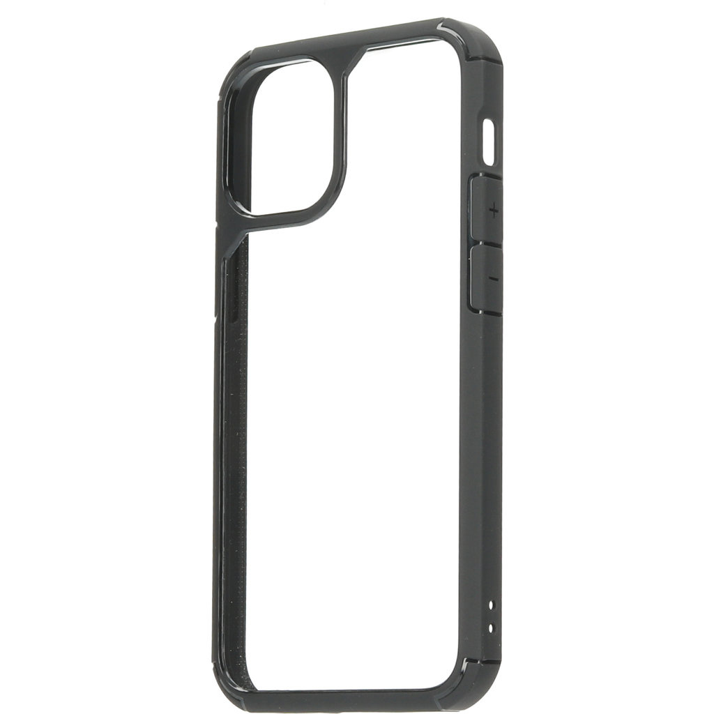 Mobiparts Mobiparts Rugged Clear Case iPhone 12 Mini Black (MP-108440)