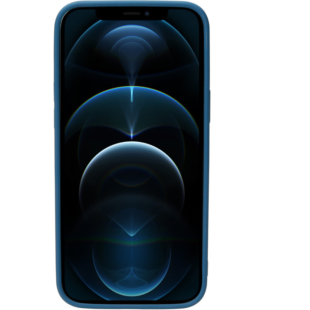 Mobiparts Mobiparts Silicone Cover iPhone 12 Pro Max Blueberry Blue (MP-108469)