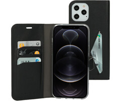 Mobiparts Mobiparts Classic Wallet Case iPhone 12 Pro Max Zwart