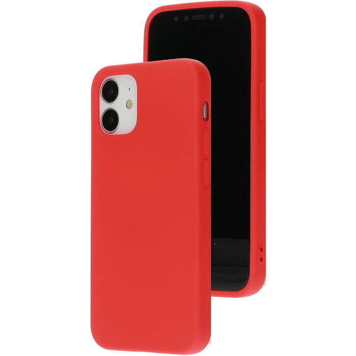 Mobiparts Mobiparts Silicone Cover iPhone 12 Mini Scarlet Red (MP-108540)