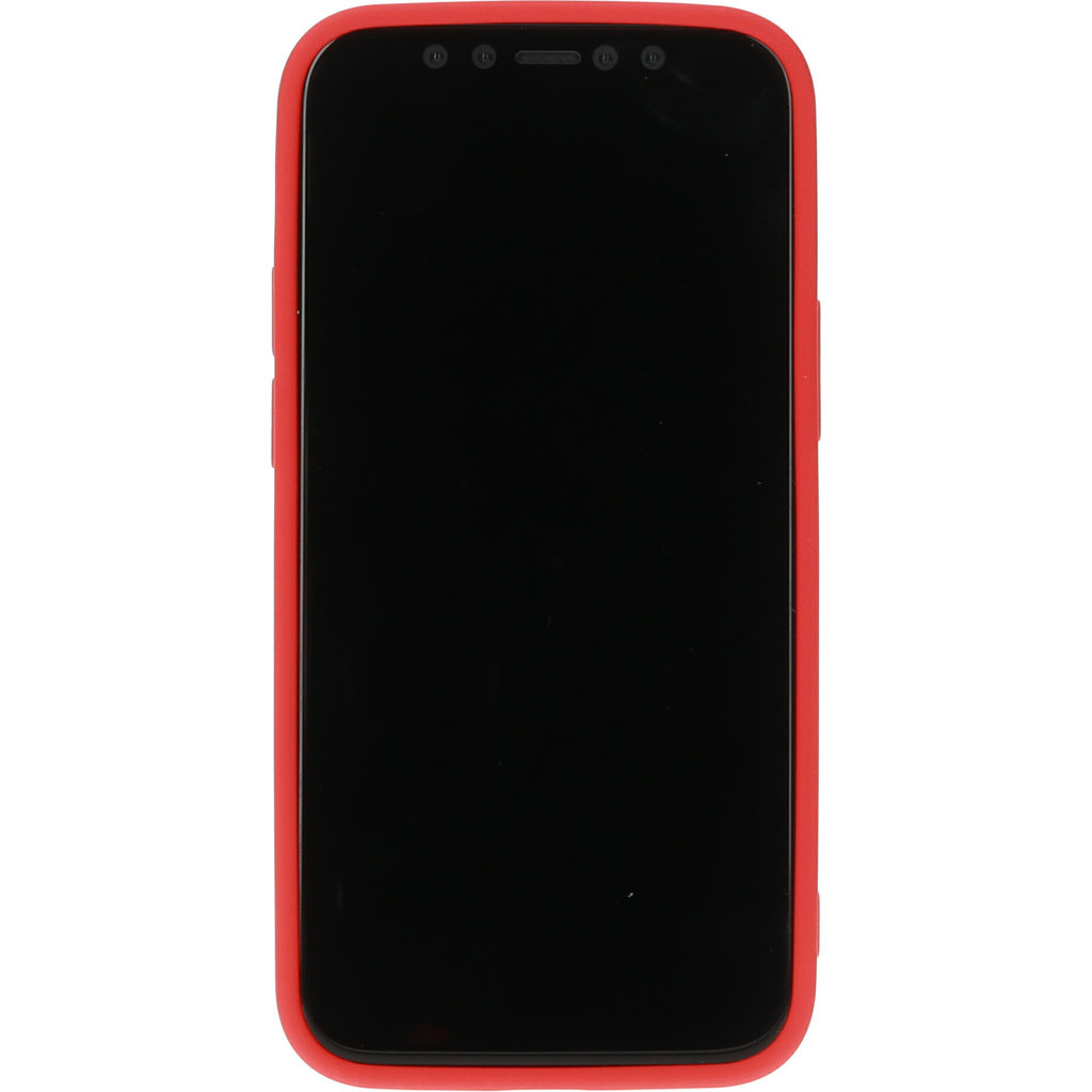 Mobiparts Mobiparts Silicone Cover iPhone 12 Mini Scarlet Red (MP-108540)