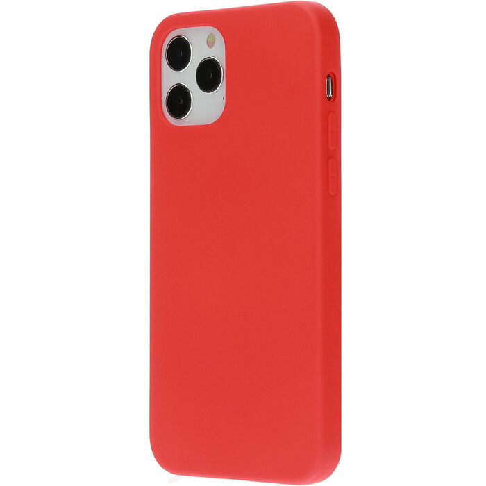 Mobiparts Mobiparts Silicone Cover iPhone 12/12 Pro Scarlet Red (MP-108541)