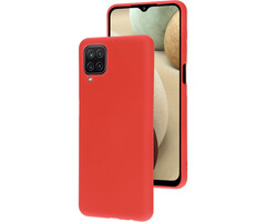 Mobiparts Mobiparts Galaxy A12 (2021) Silicone Cover Rood