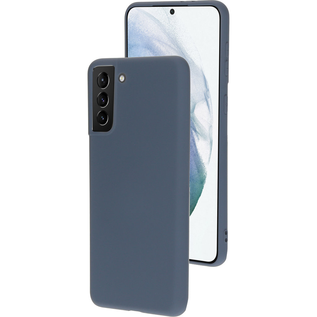 Mobiparts Mobiparts Silicone Cover Samsung Galaxy S21 Plus Royal Grey