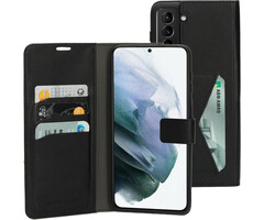 Mobiparts Mobiparts Classic Wallet Case Samsung S21 Plus Zwart