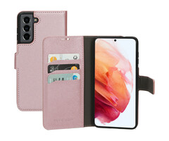 Mobiparts Mobiparts Galaxy S21 Saffiano Wallet Roze