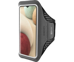 Mobiparts Mobiparts Comfort Fit Sport Armband Galaxy A12 Zwart