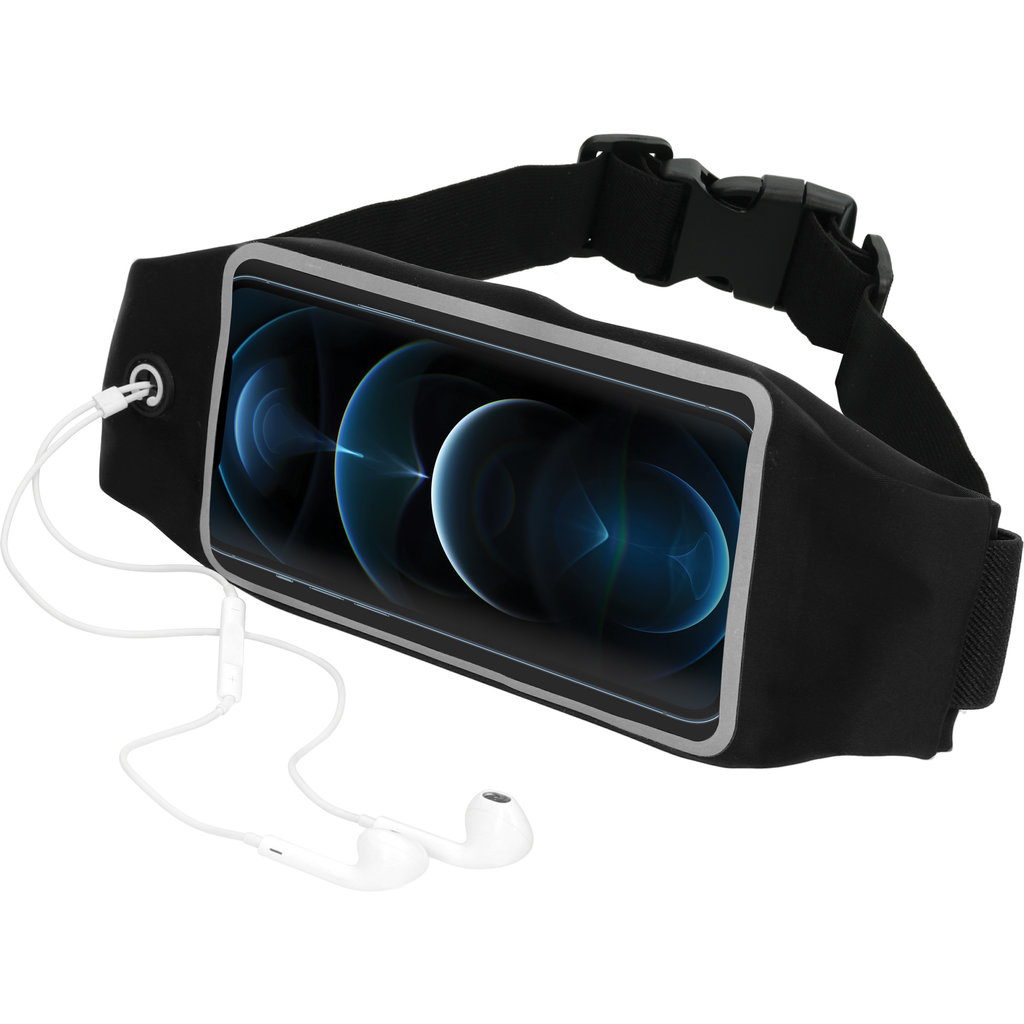 Mobiparts Mobiparts Comfort Fit Sport Belt Apple iPhone 12/12 Pro Black