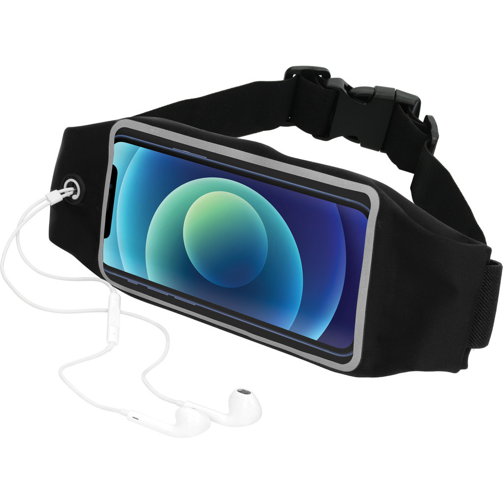 Mobiparts Mobiparts Comfort Fit Sport Belt Apple iPhone 12/12 Pro Black