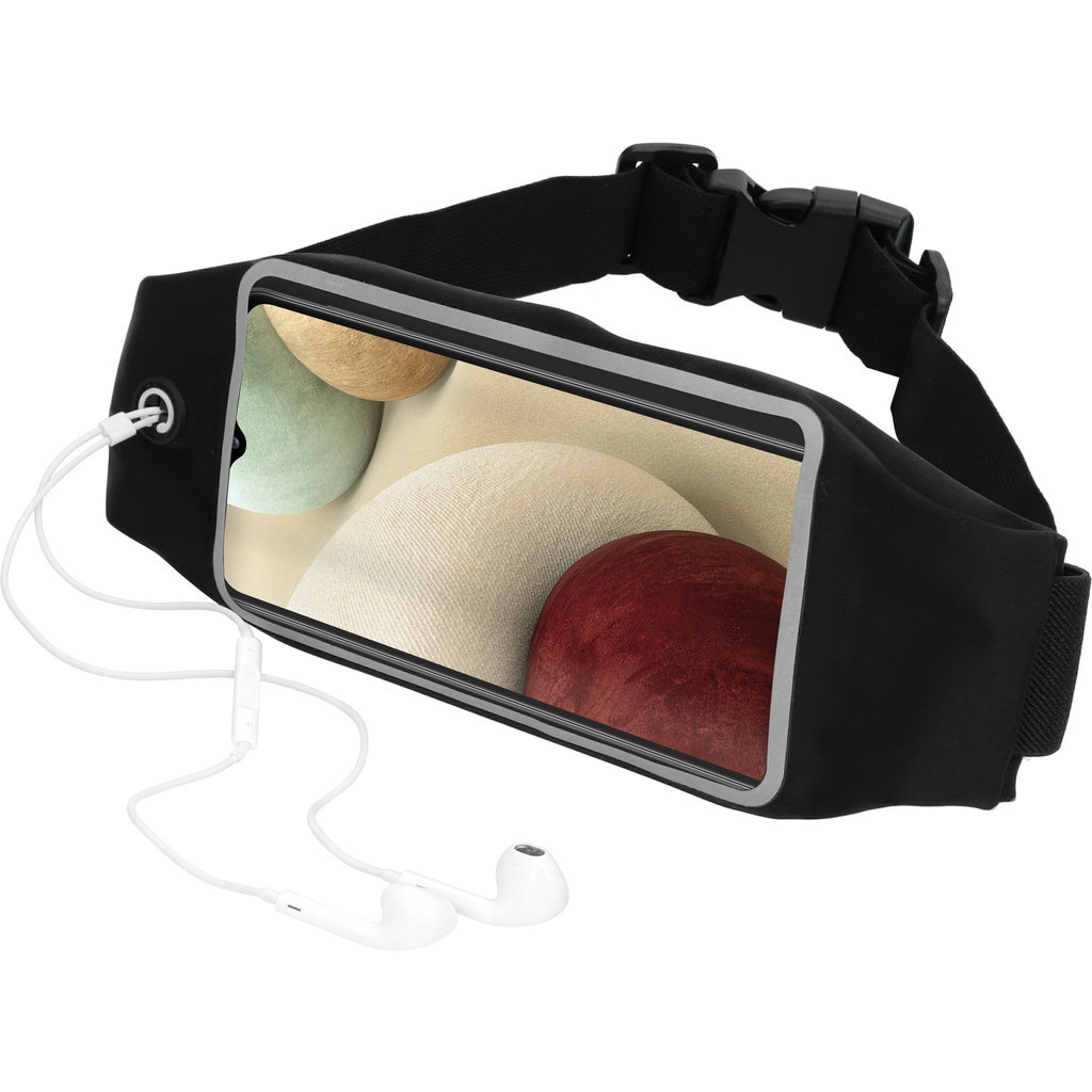 Mobiparts Mobiparts Comfort Fit Sport Belt Samsung Galaxy A12 (2021) Black