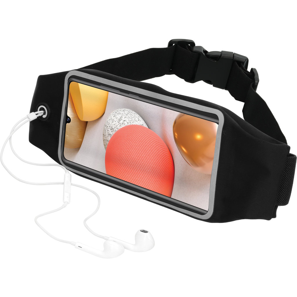 Mobiparts Mobiparts Comfort Fit Sport Belt Samsung Galaxy A42 (2021) Black