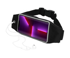 Mobiparts Mobiparts Comfort Fit Sport Belt iPhone 13 Pro Zwart