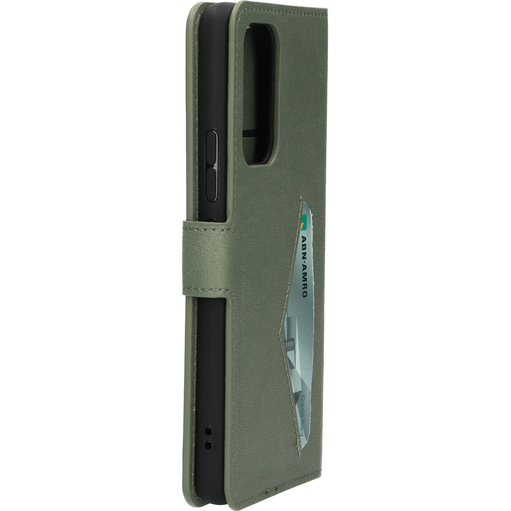 Mobiparts Mobiparts Classic Wallet Case Samsung Galaxy A53 (2022) Stone Green
