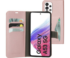 Mobiparts Mobiparts Classic Wallet Case Samsung A53 (2022) Pink