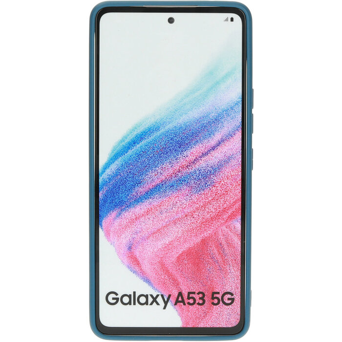 Mobiparts Mobiparts Silicone Cover Samsung Galaxy A53 (2022) Blueberry Blue