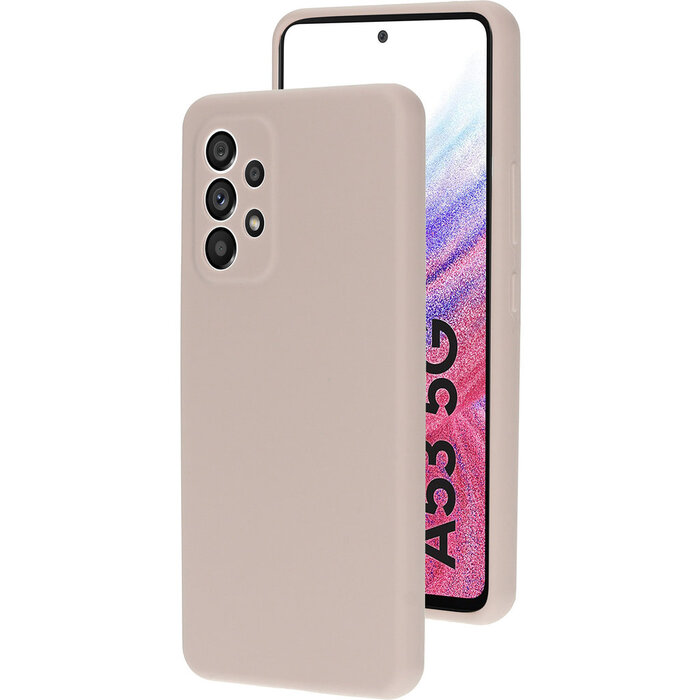 Mobiparts Mobiparts Silicone Cover Samsung Galaxy A53 (2022) Soft Salmon
