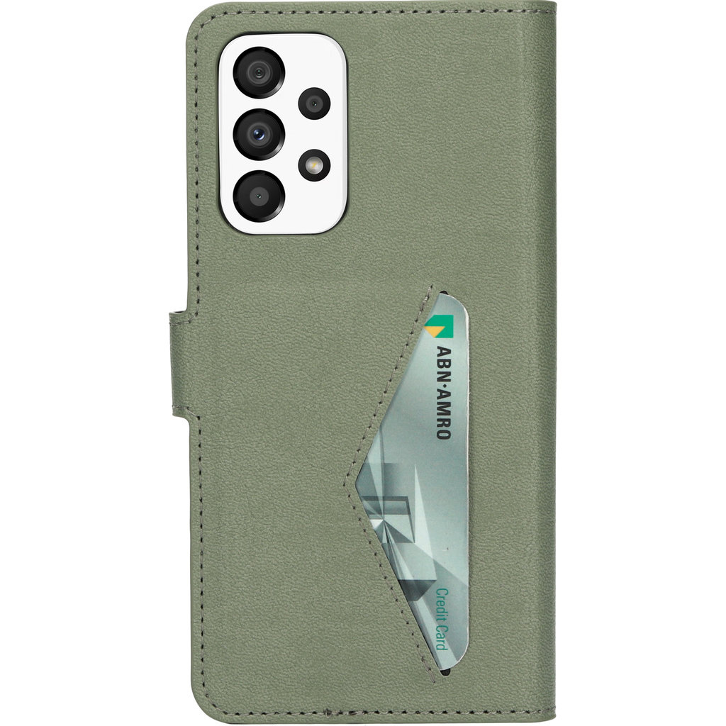 Mobiparts Mobiparts Classic Wallet Case Samsung Galaxy A33 5G (2022) Stone Green
