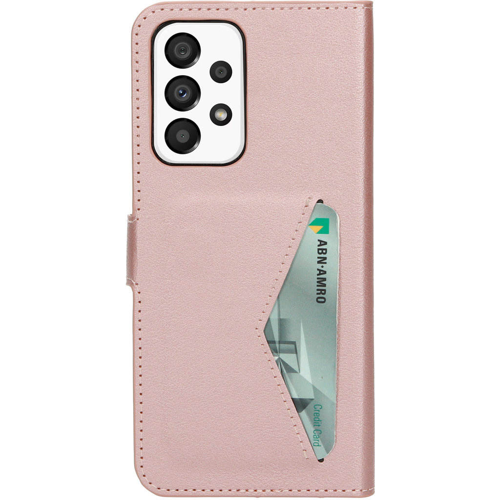 Mobiparts Mobiparts Classic Wallet Case Samsung Galaxy A33 5G (2022) Pink