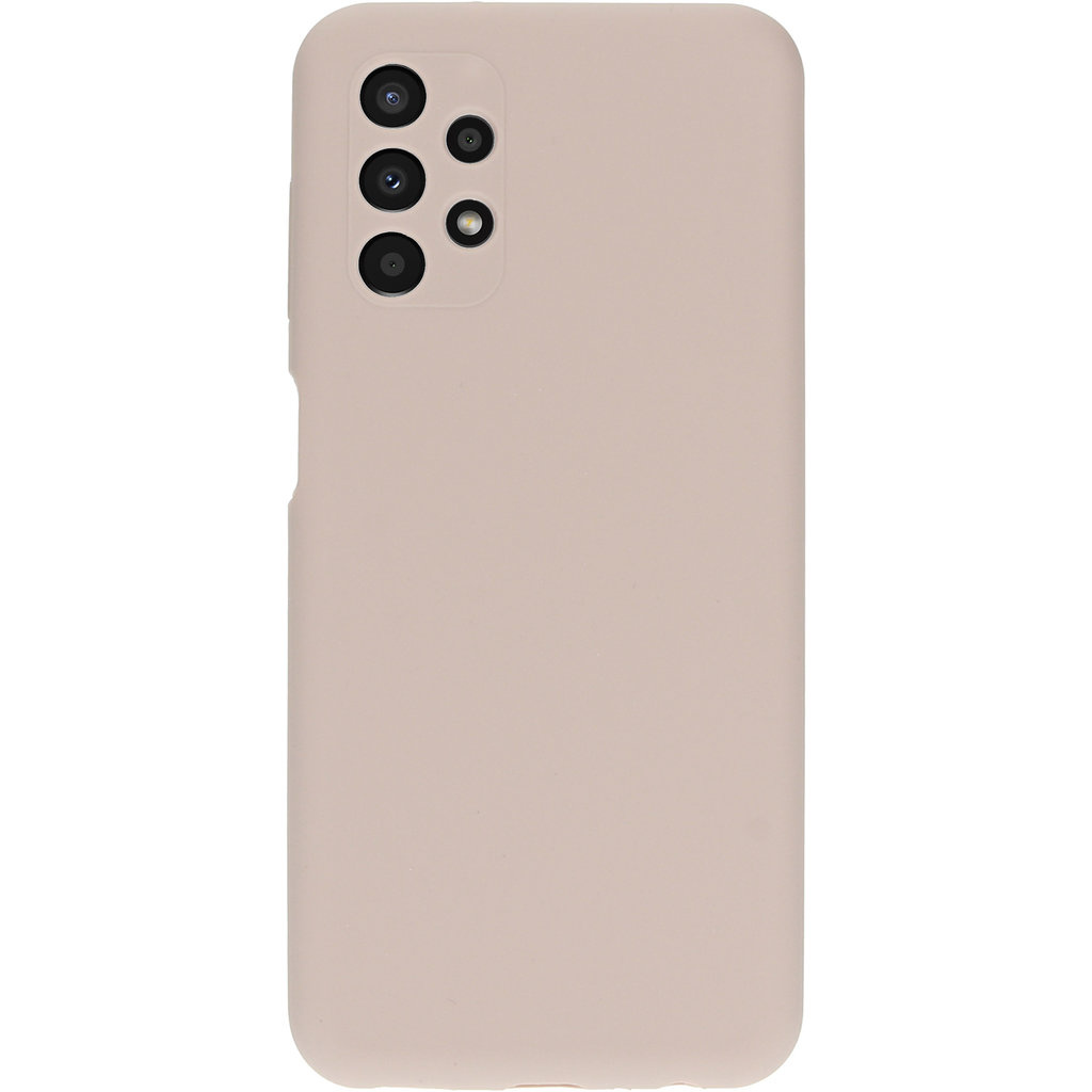 Mobiparts Mobiparts Silicone Cover Samsung Galaxy A13 4G (2022) Soft Salmon
