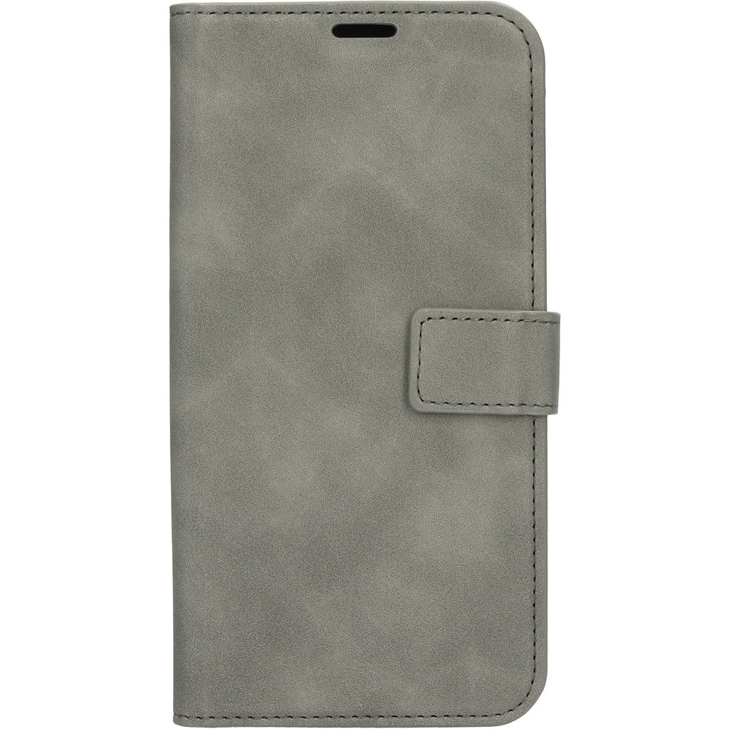 Mobiparts Mobiparts Classic Wallet Case Apple iPhone 14 Plus Granite Grey