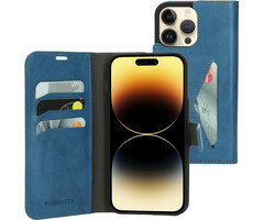 Mobiparts Mobiparts Classic Wallet Case iPhone 14 Pro Max Steel Blue