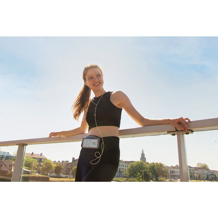 Mobiparts Mobiparts Comfort Fit Sport Belt Apple iPhone 14 Pro Max Black