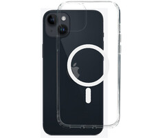 Mobiparts Mobiparts Hardcover Apple iPhone 14 Plus Clear (Magsafe Compatible)