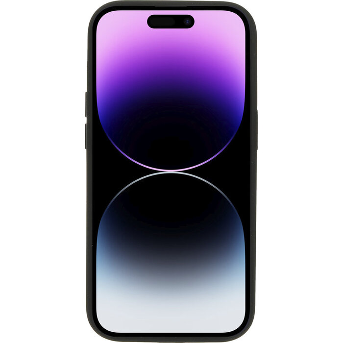 Mobiparts Mobiparts Silicone Cover Apple iPhone 14 Pro Black (Magsafe Compatible)