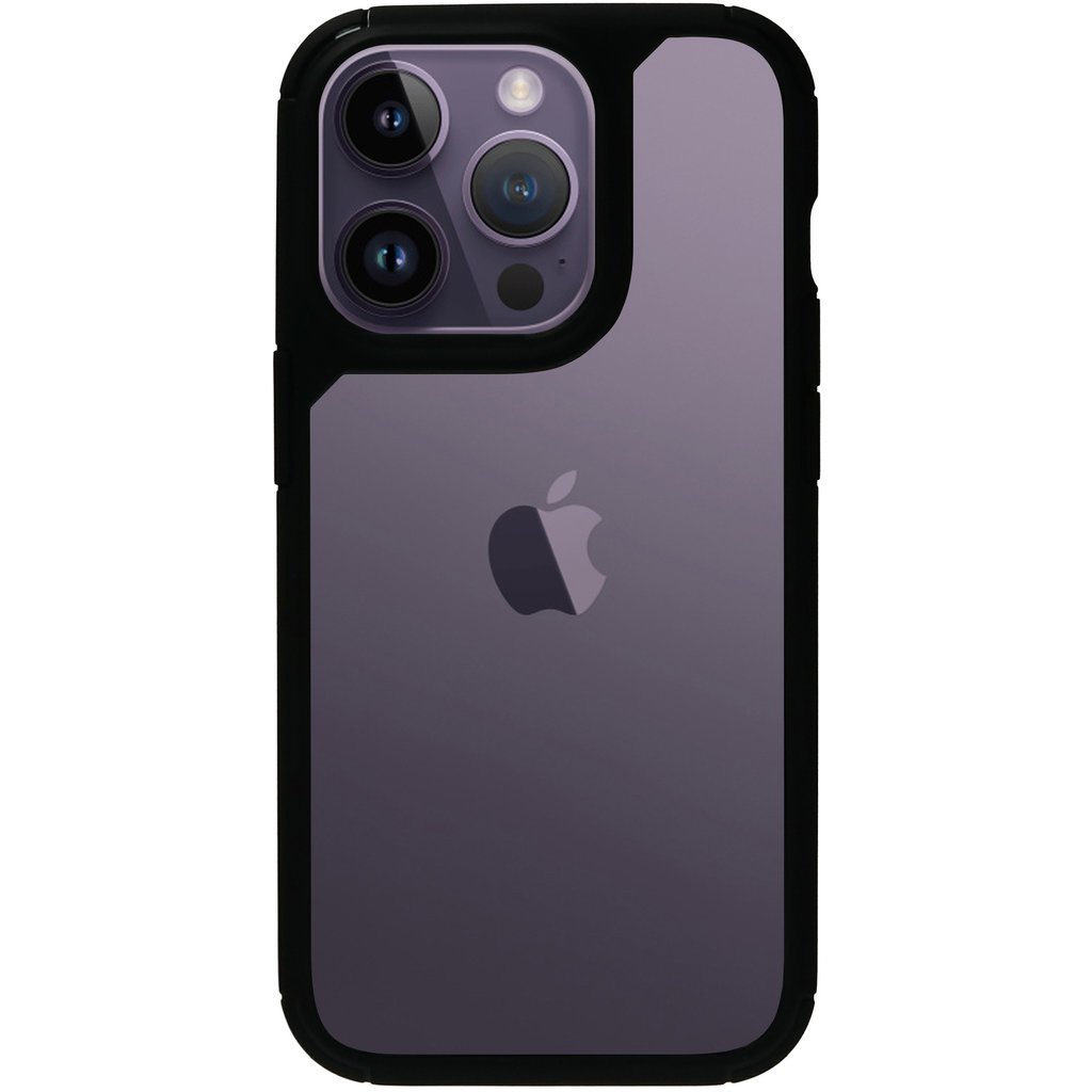 Mobiparts Mobiparts Rugged Clear Case Apple iPhone 14 Pro Black