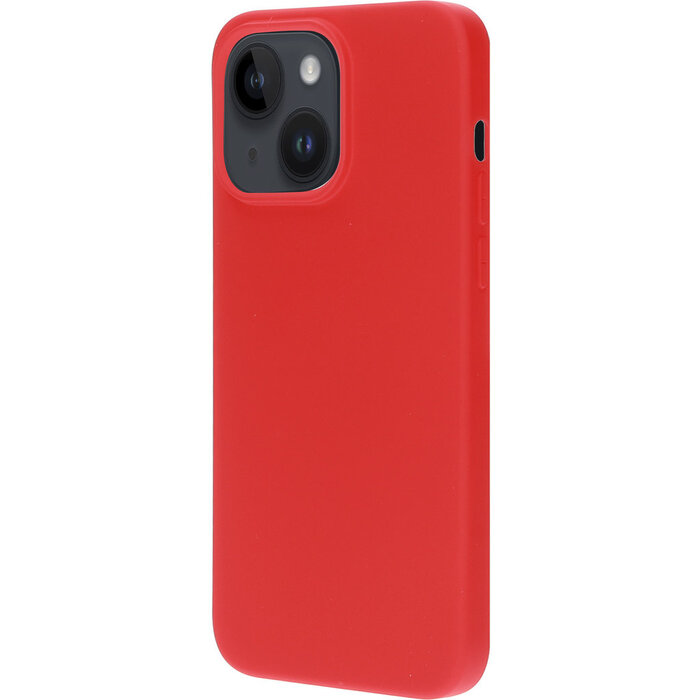 Mobiparts Mobiparts Silicone Cover Apple iPhone 14 Plus Scarlet Red