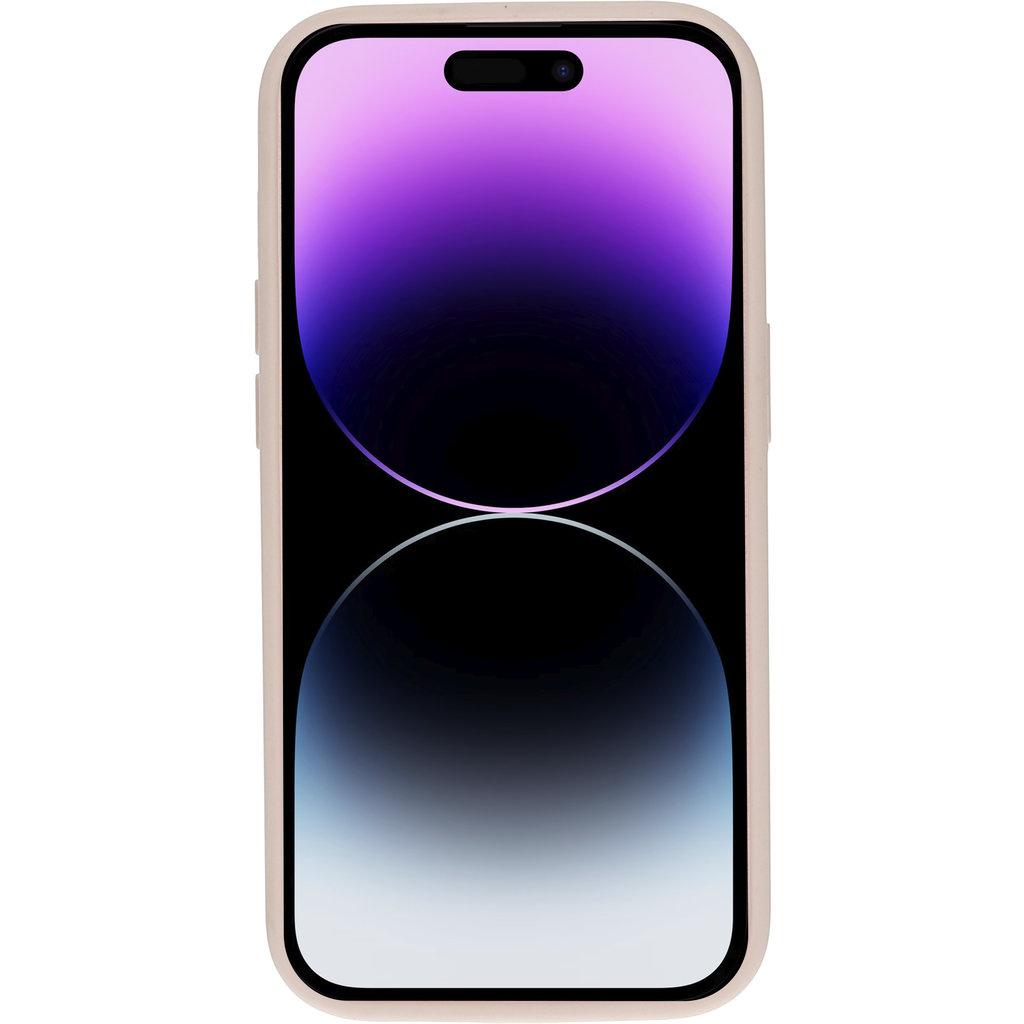 Mobiparts Mobiparts Silicone Cover Apple iPhone 14 Pro Soft Salmon