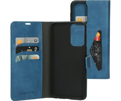 Mobiparts Mobiparts Classic Wallet Case Samsung Galaxy A23 5G (2022) Steel Blue