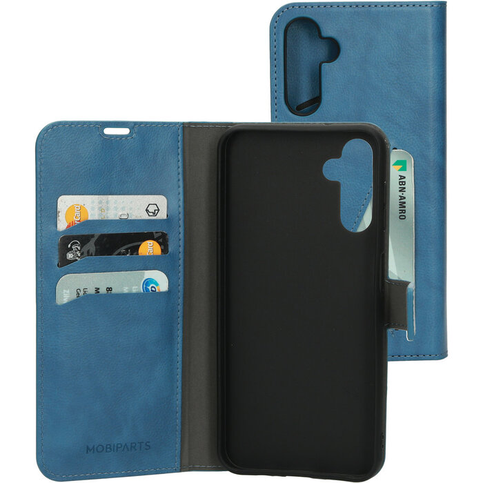 Mobiparts Mobiparts Classic Wallet Case Samsung Galaxy A14 4G/5G (2023) Steel Blue