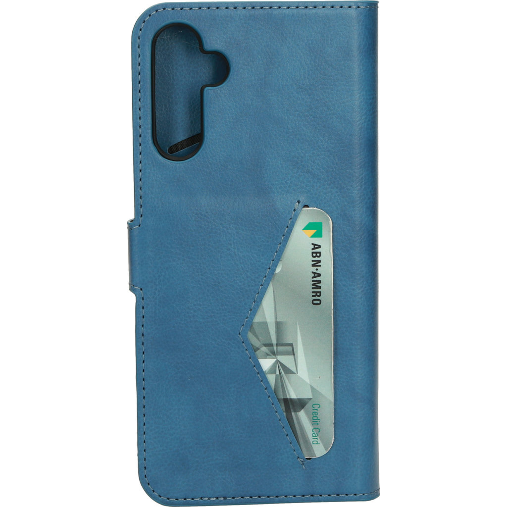 Mobiparts Mobiparts Classic Wallet Case Samsung Galaxy A14 4G/5G (2023) Steel Blue