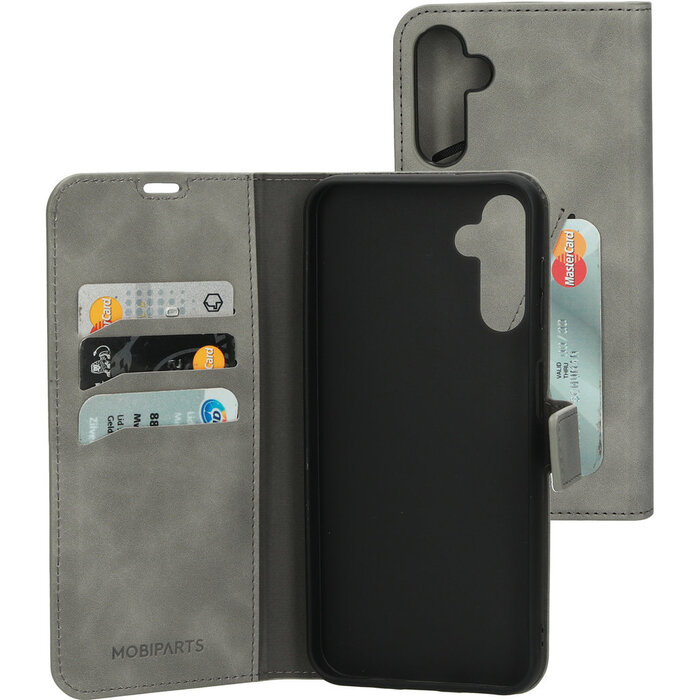 Mobiparts Mobiparts Classic Wallet Case Samsung Galaxy A14 4G/5G (2023) Granite Grey