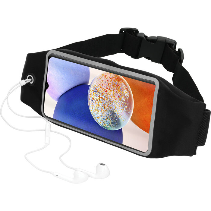 Mobiparts Mobiparts Comfort Fit Sport Belt Samsung Galaxy A14 4G/5G (2023) Black