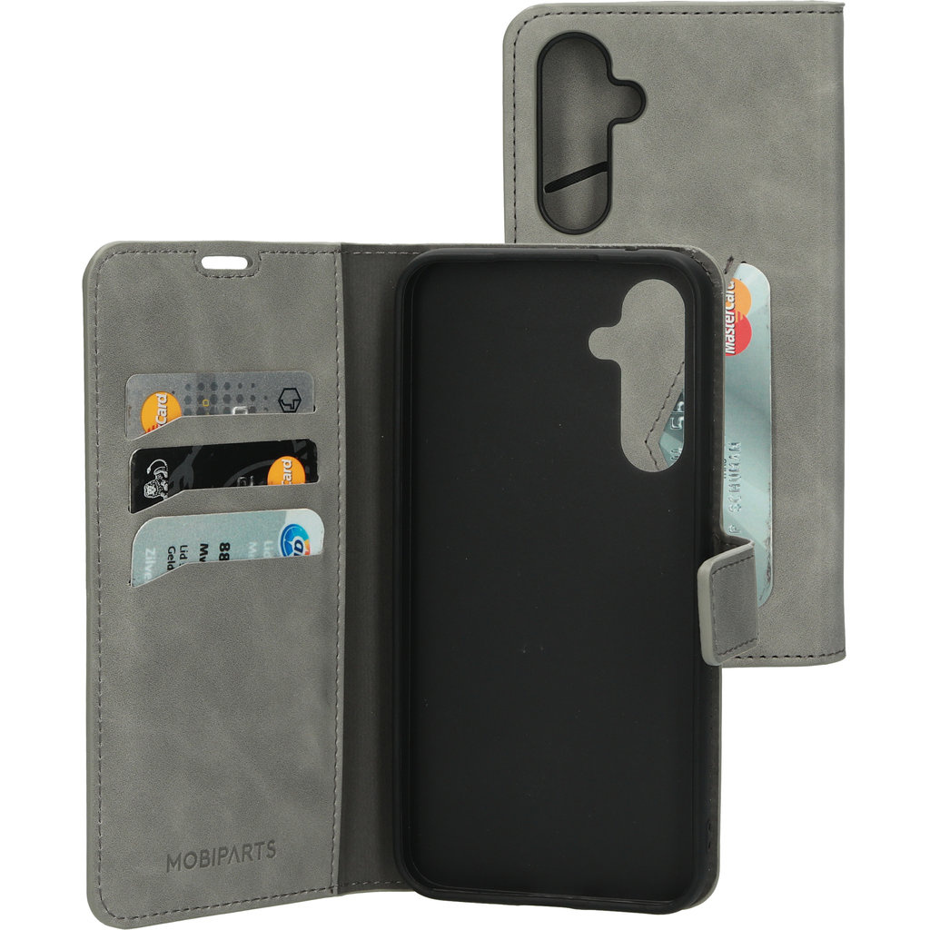 Mobiparts Mobiparts Classic Wallet Case Samsung Galaxy A54 5G (2023) Granite Grey