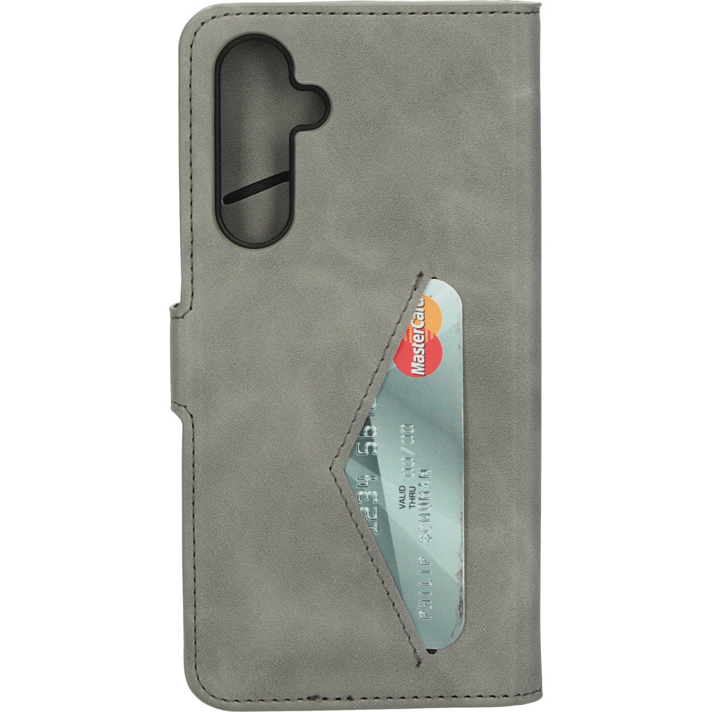 Mobiparts Mobiparts Classic Wallet Case Samsung Galaxy A54 5G (2023) Granite Grey