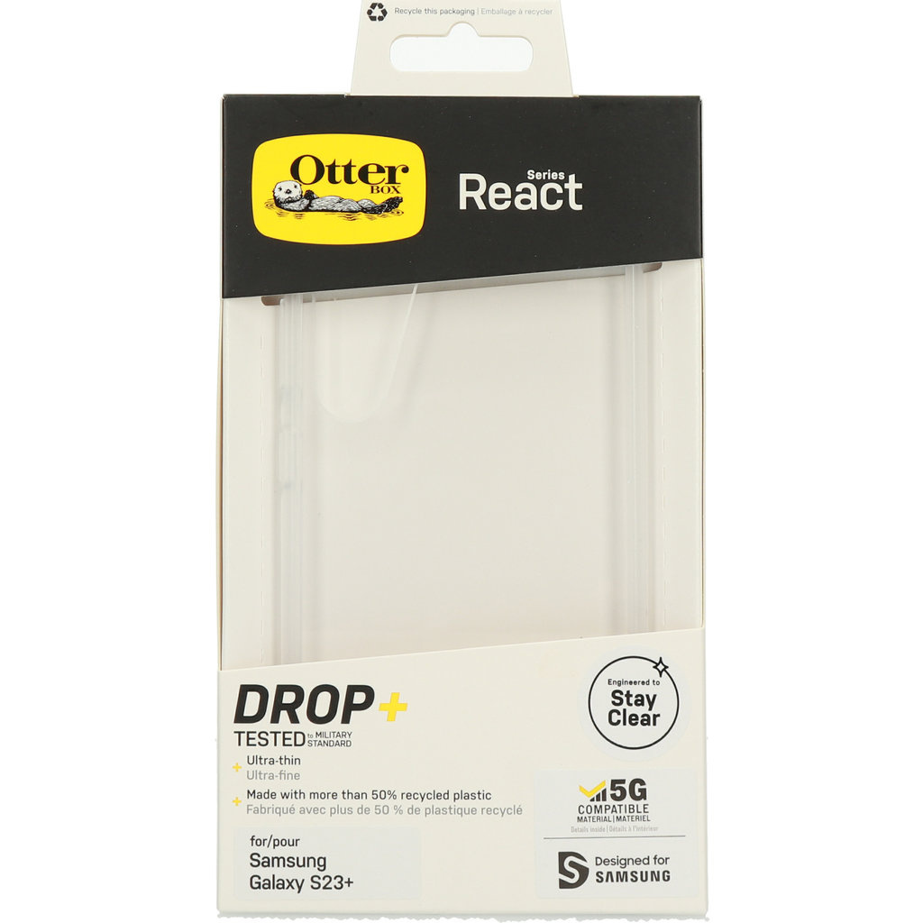 Otterbox OtterBox React Case Samsung Galaxy S23 Plus Clear