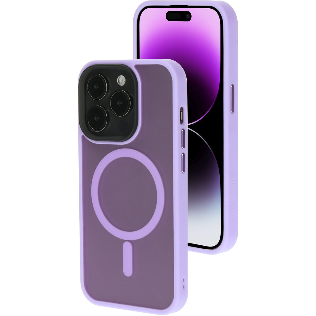 Mobiparts Mobiparts Hardcover Apple iPhone 14 Pro Satin Lila (Magsafe Compatible)