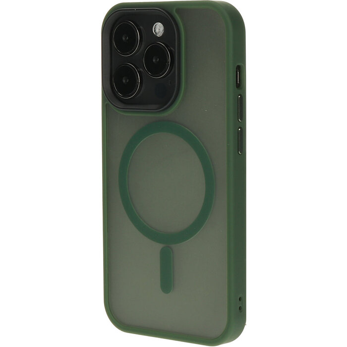 Mobiparts Mobiparts Hardcover Apple iPhone 14 Pro Satin Green (Magsafe Compatible)