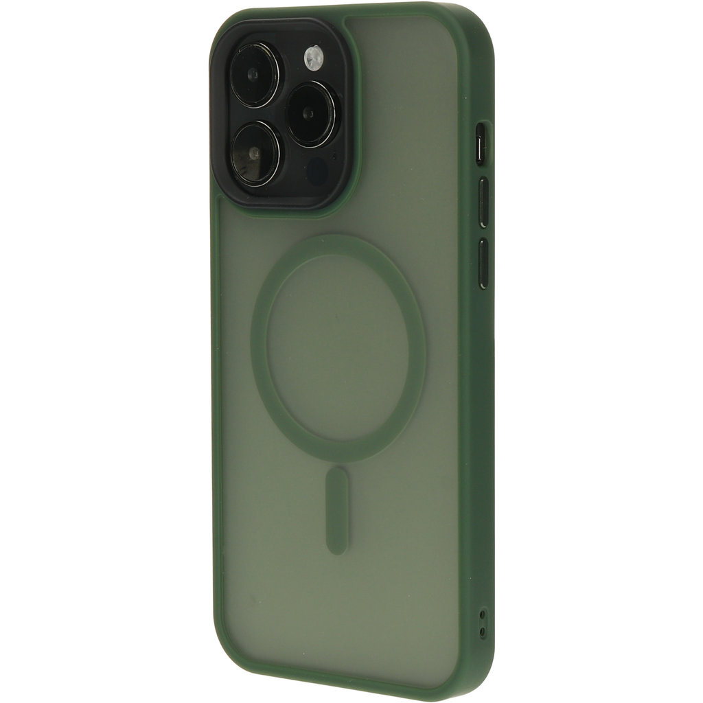 Mobiparts Mobiparts Hardcover Apple iPhone 14 Pro Max Satin Green (Magsafe Compatible)