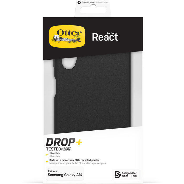 Otterbox OtterBox React Case Samsung Galaxy A14 4G Black